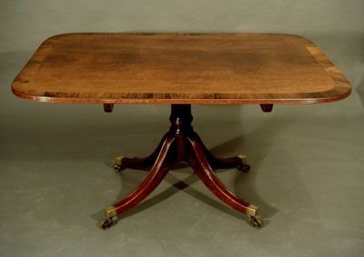 SHERATON MAHOGANY BREAKFAST TABLE